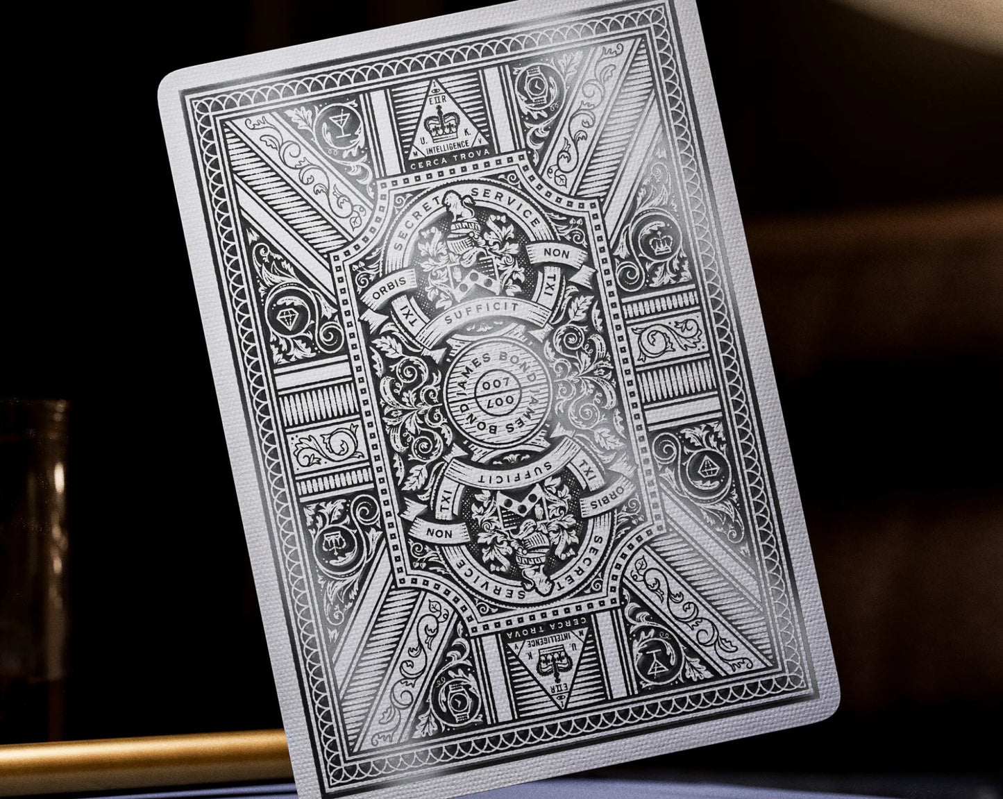 James Bond Silver Edition Playing Cards