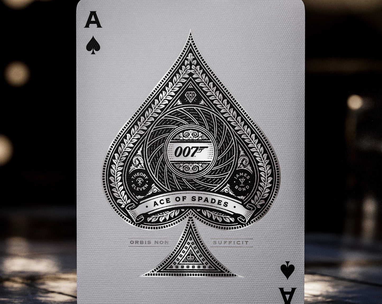 James Bond Silver Edition Playing Cards