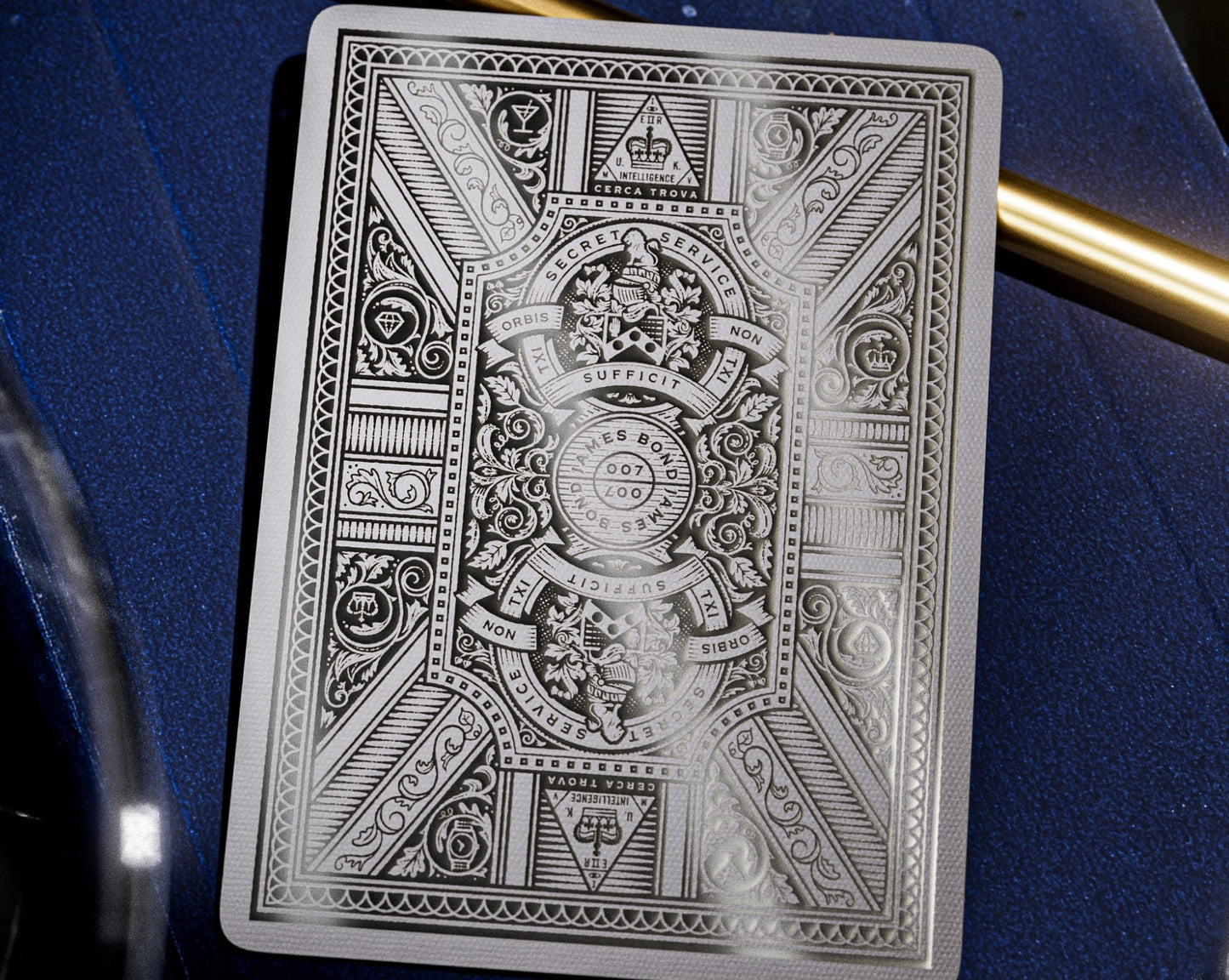 James Bond Silver Edition Playing Cards