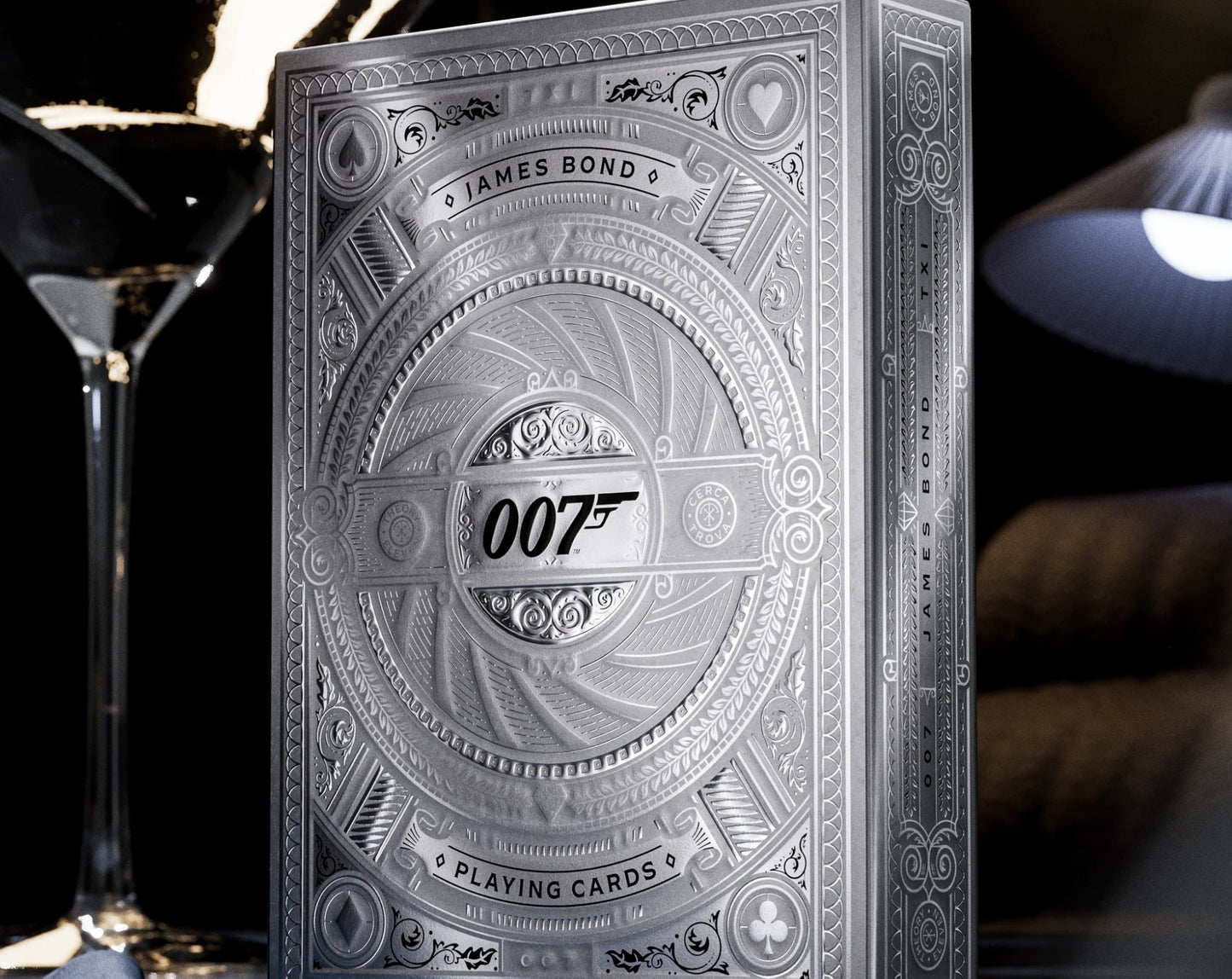James Bond Silver Edition Playing Cards
