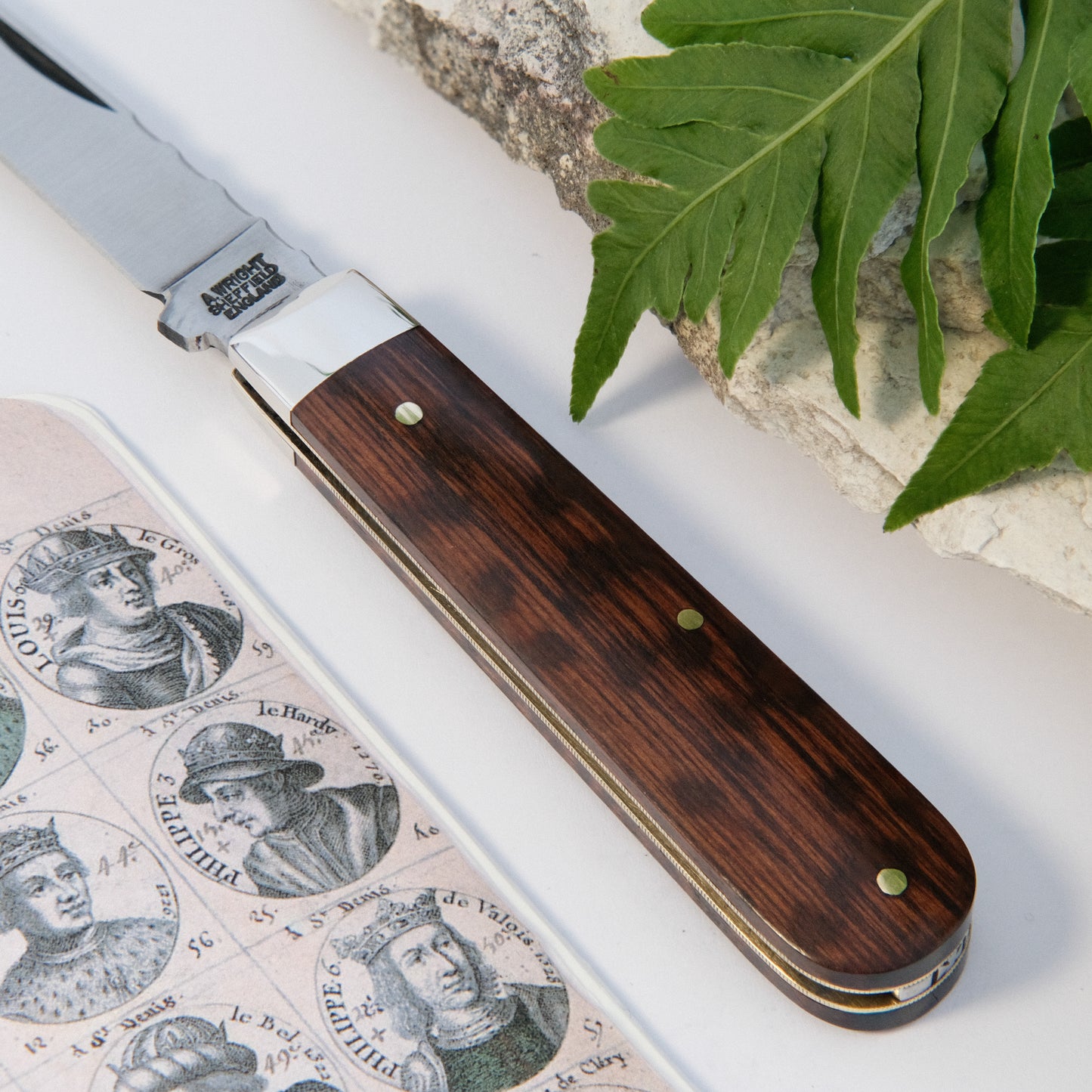 3.5" Lambfoot Snakewood TWB Satin Finish