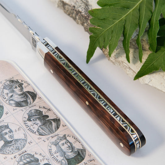 3.5" Lambfoot Snakewood TWB Satin Finish