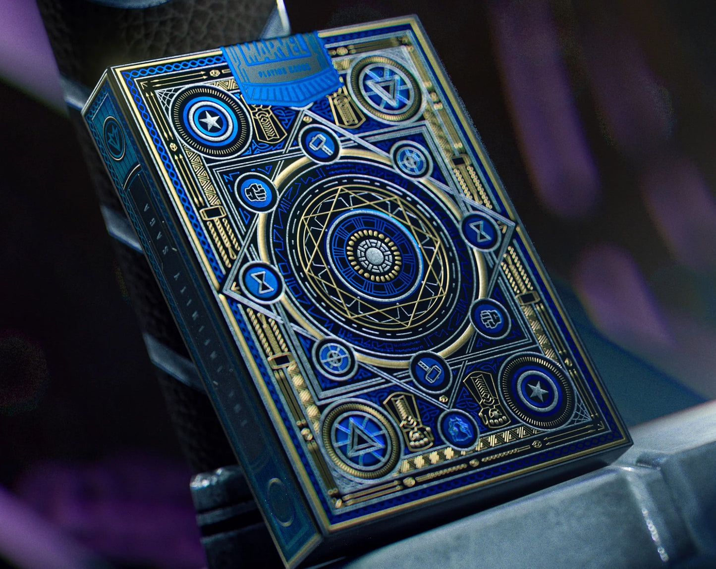 Avengers Playing Cards Blue