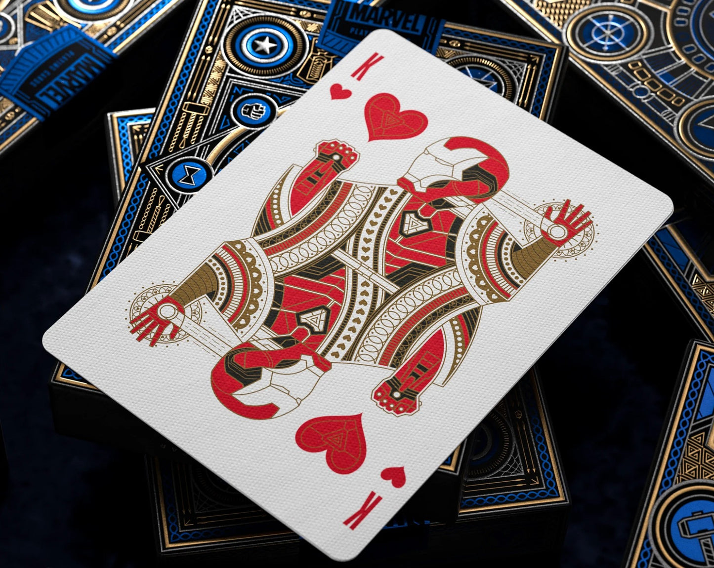 Avengers Playing Cards Blue