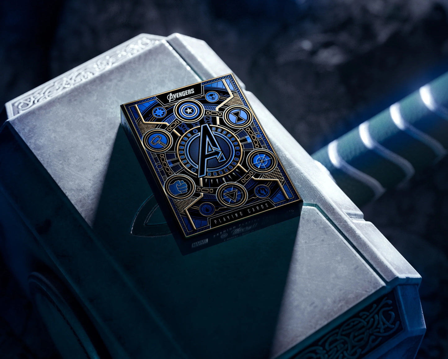 Avengers Playing Cards Blue