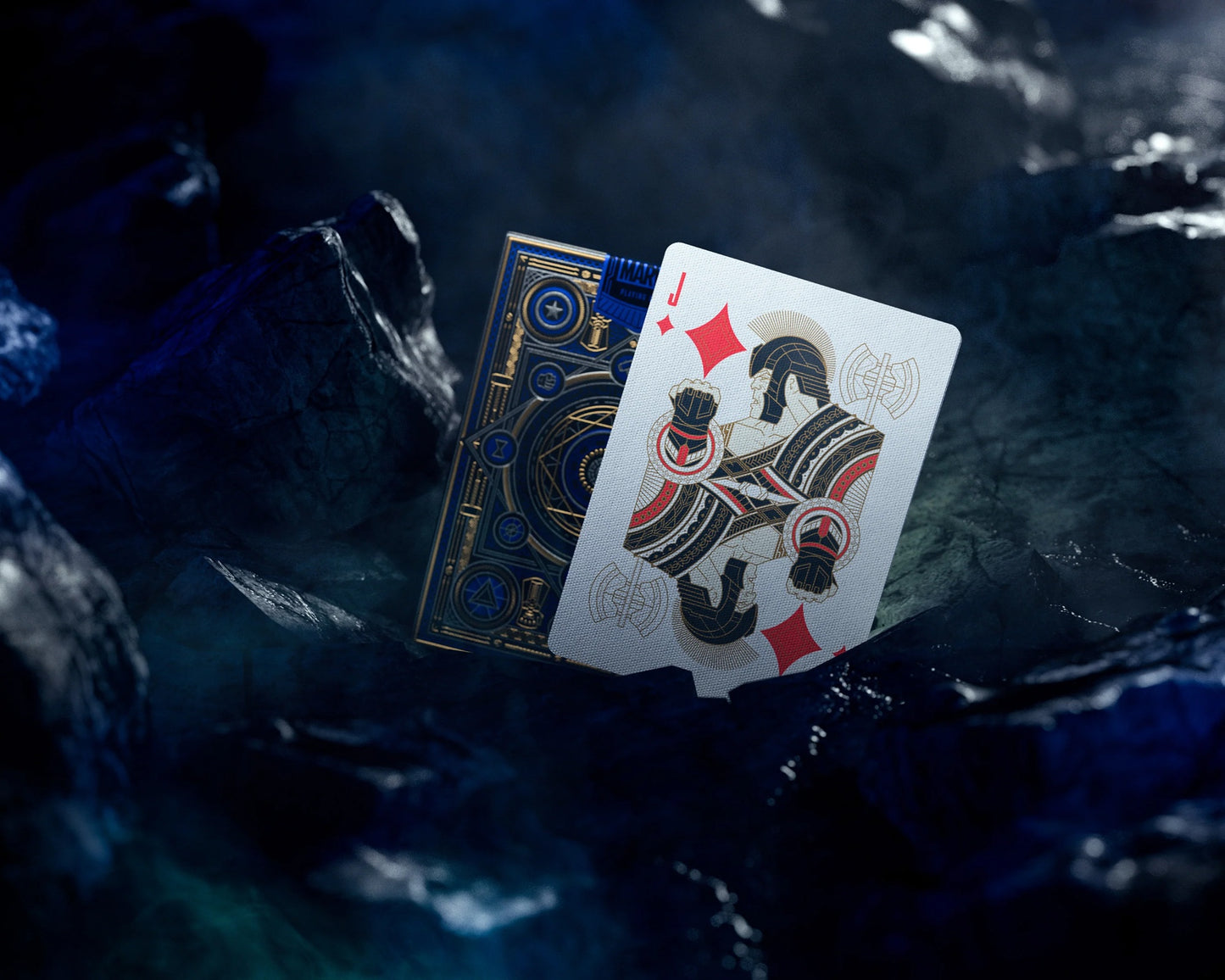 Avengers Playing Cards Blue