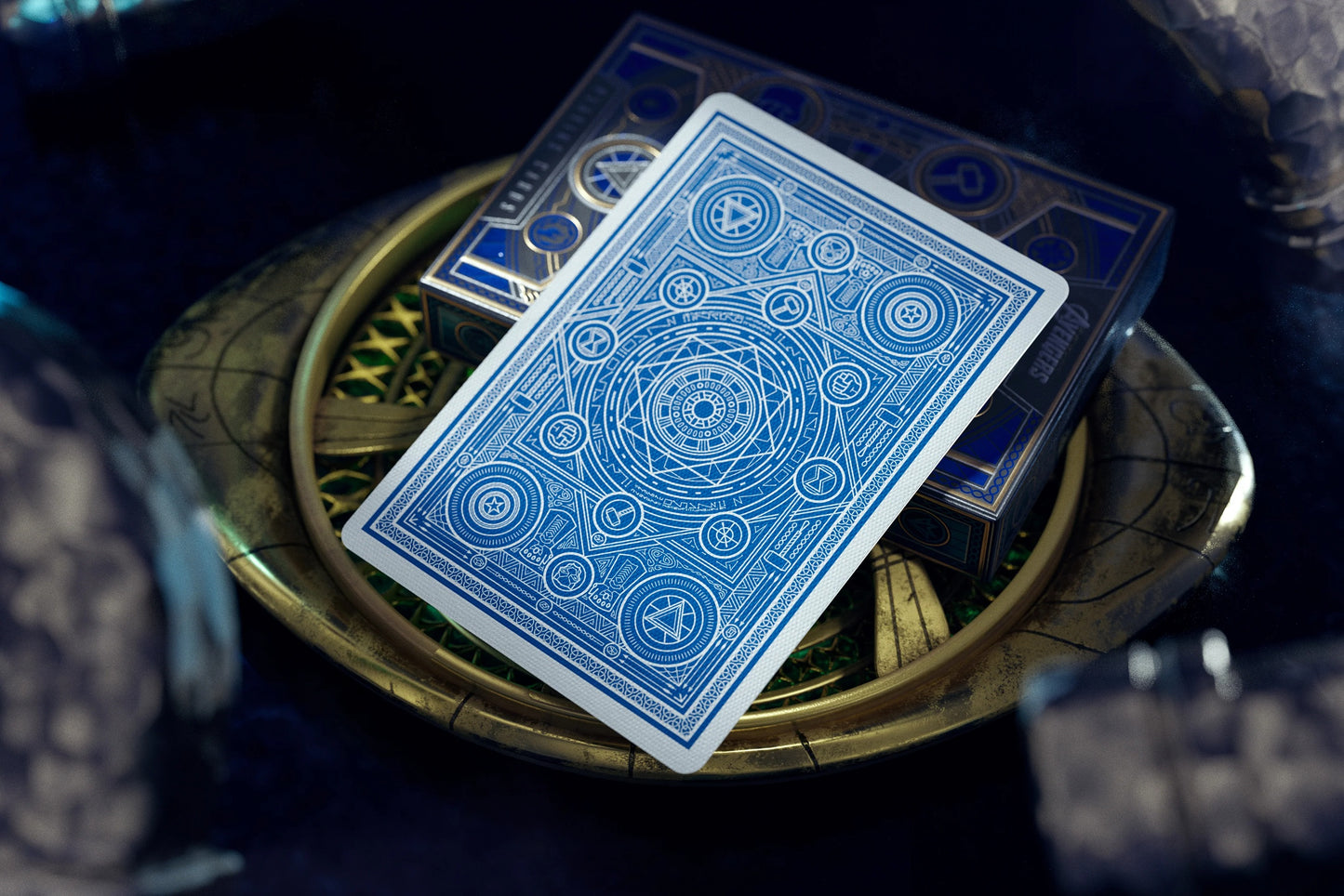 Avengers Playing Cards Blue