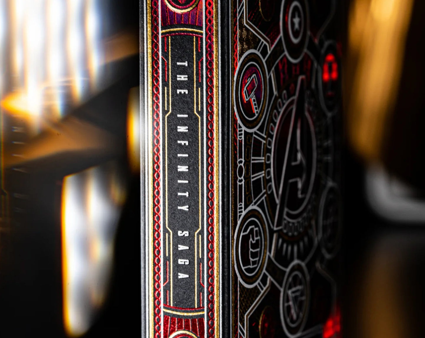 Avengers Playing Cards Red
