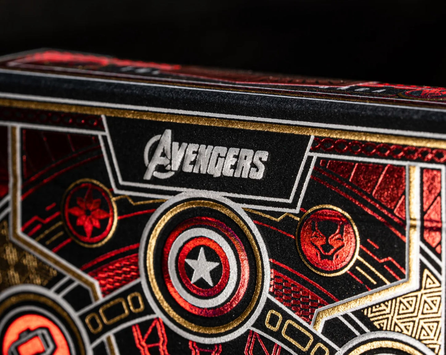 Avengers Playing Cards Red