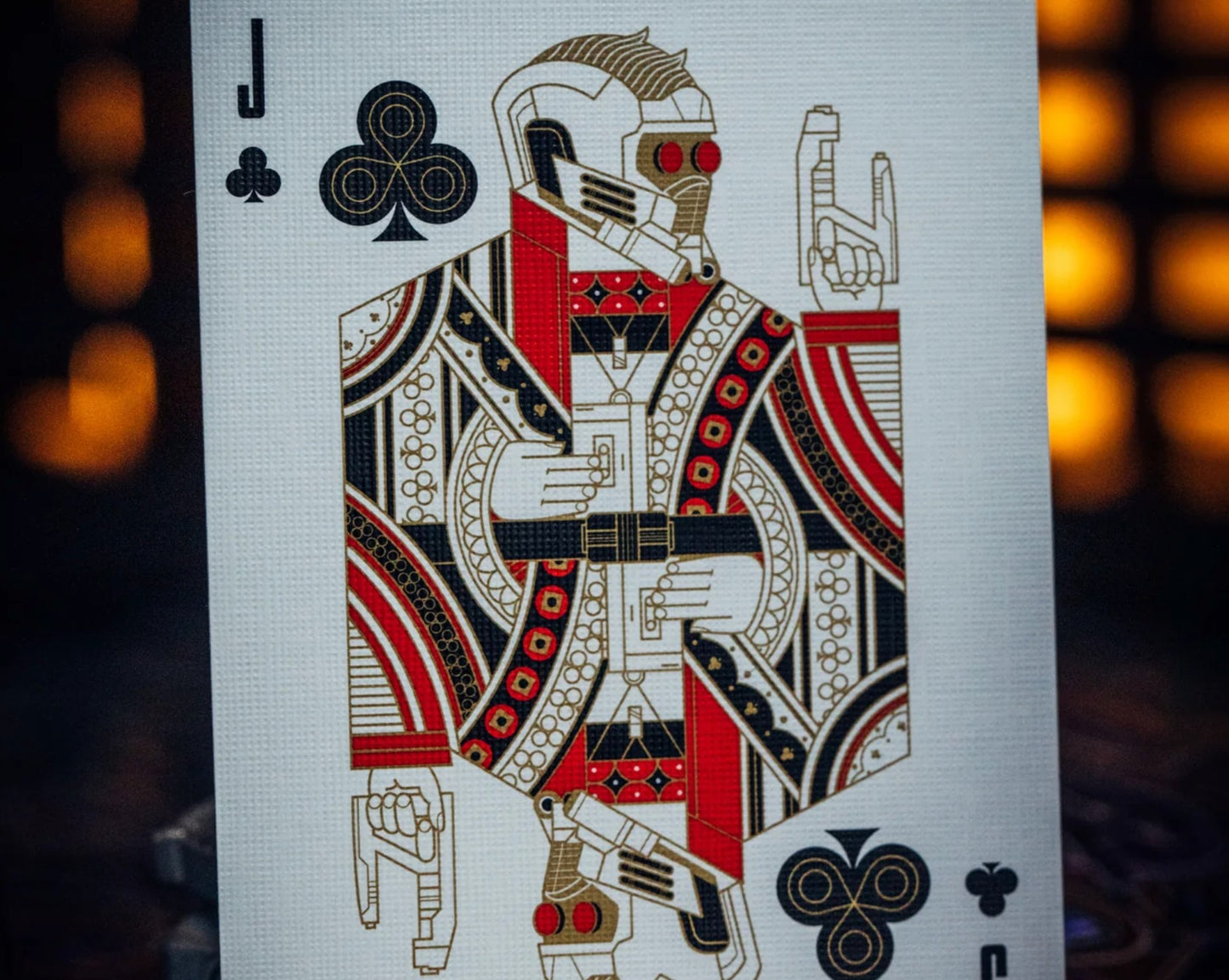 Avengers Playing Cards Red