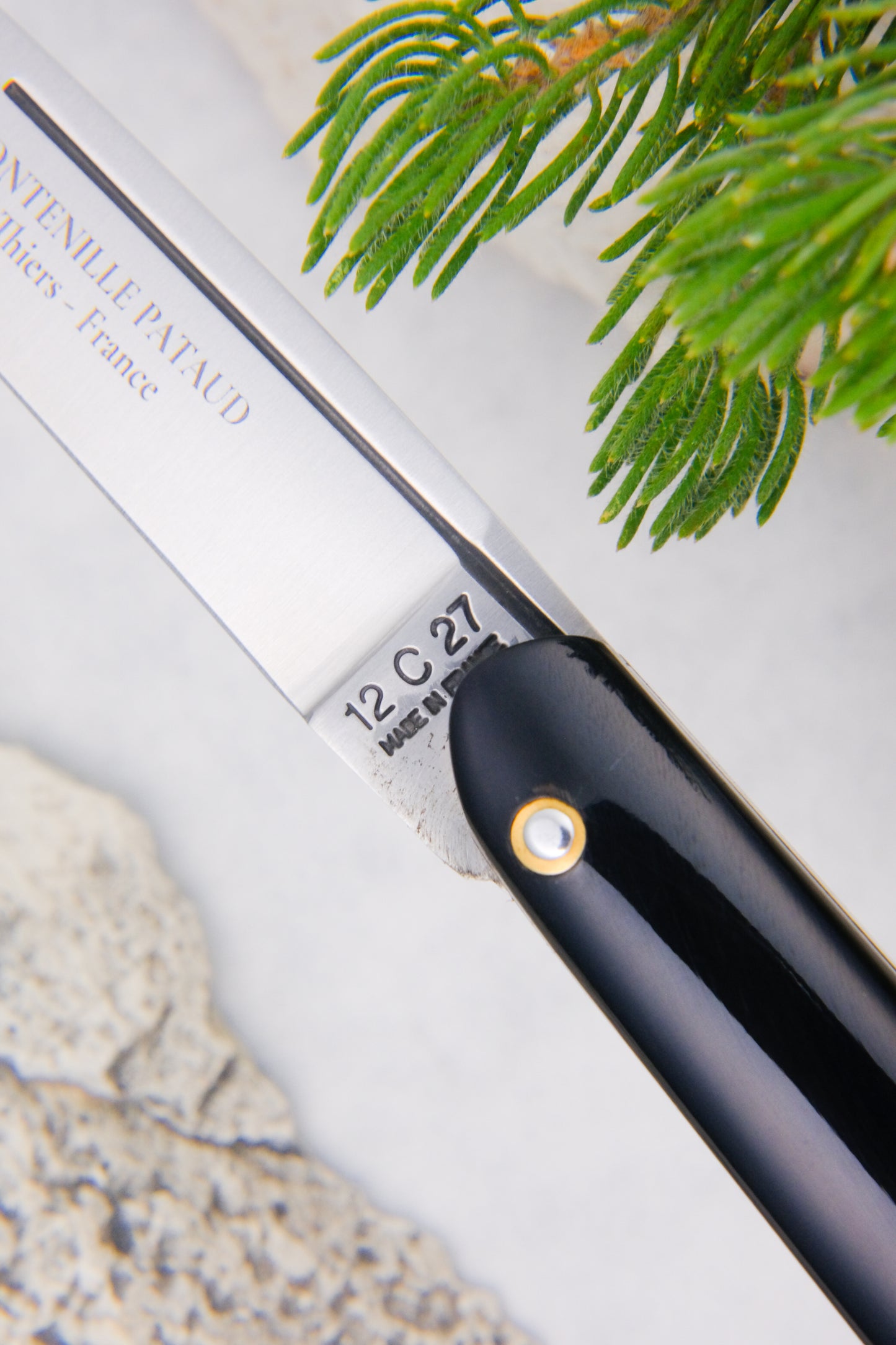 Rouen City Knife Horn Tip