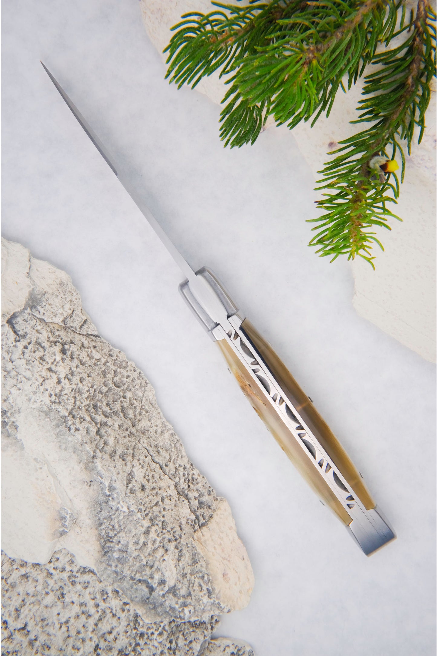 Saint Martin Knife Ram Horn