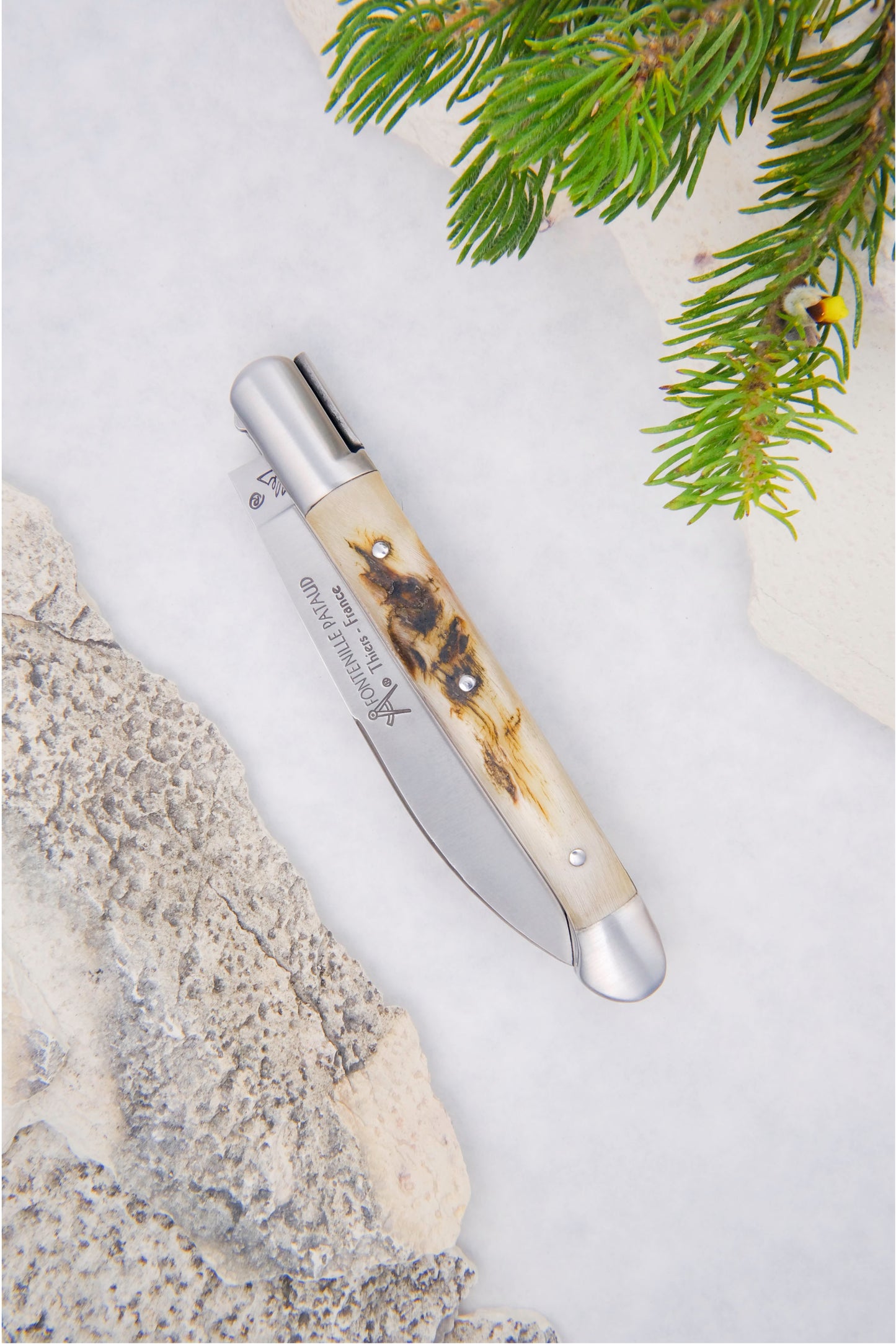 Saint Martin Knife Ram Horn