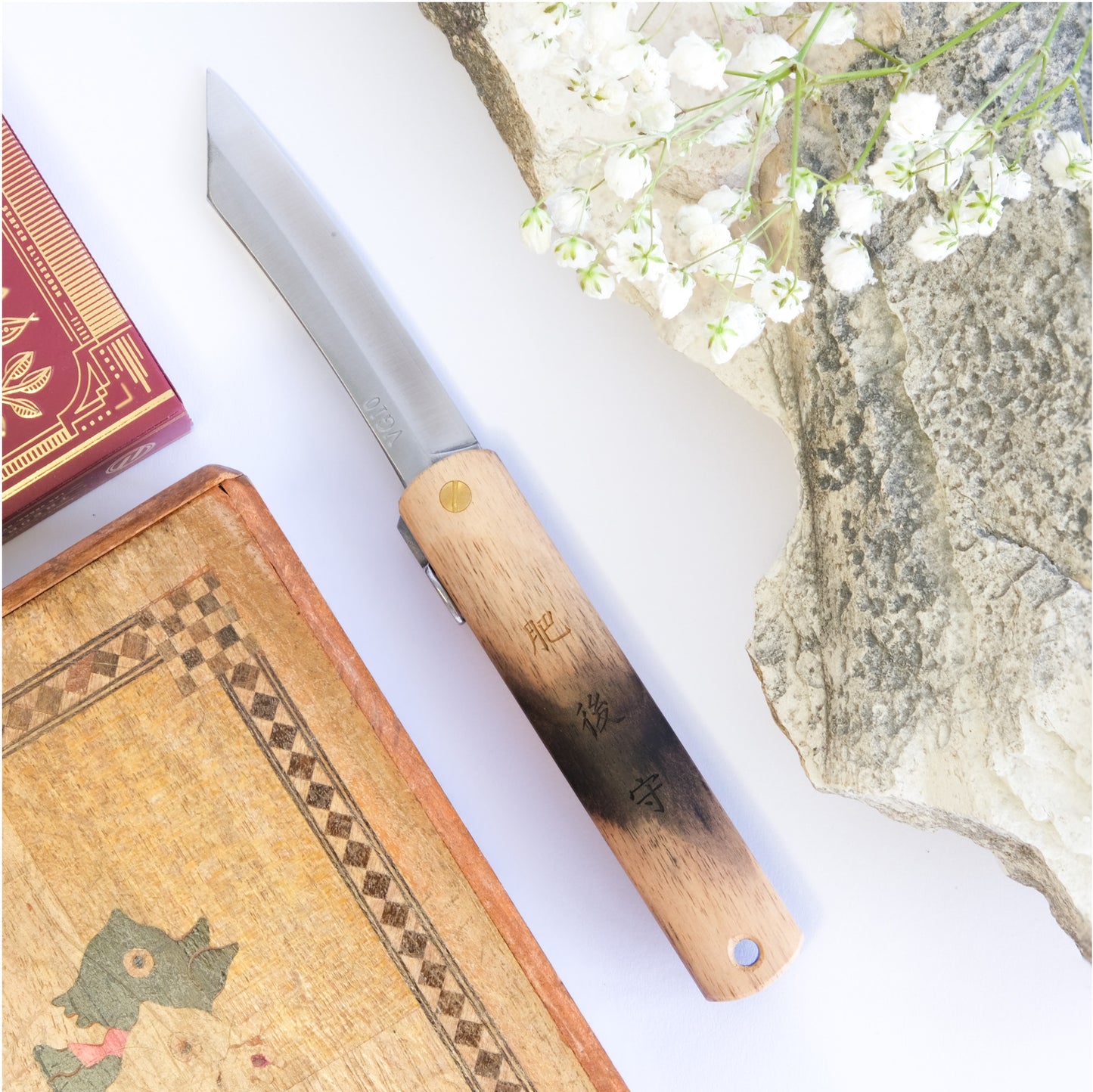 Warikomi Persimmon Wood VG10