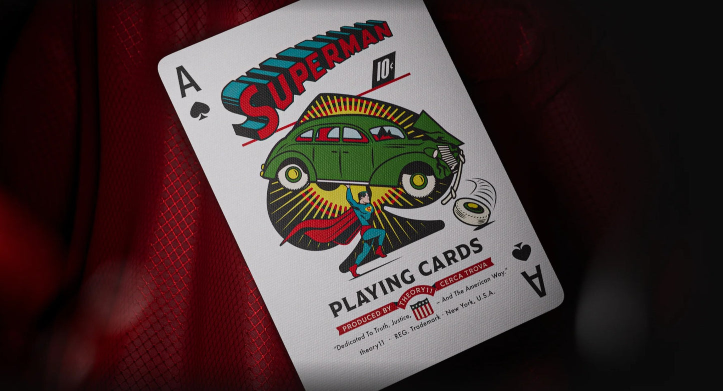 Superman Playing Cards