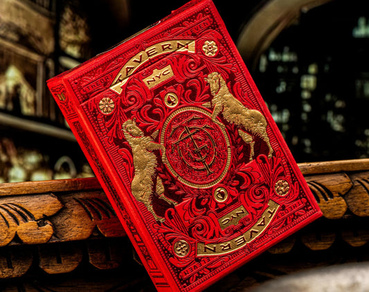 Tavern on the Green: Red Edition Playing Cards
