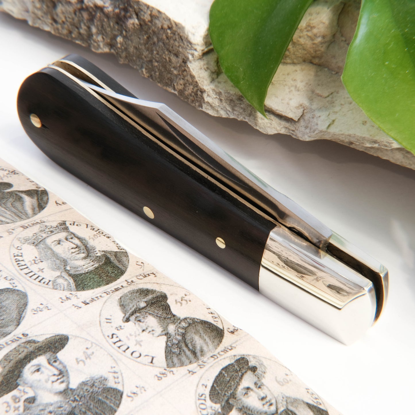 Barlow Clip Point Ebony