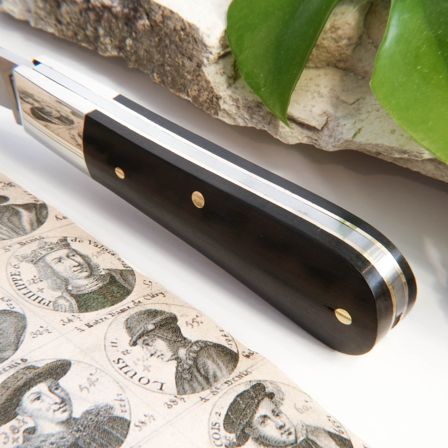 Barlow Clip Point Ebony
