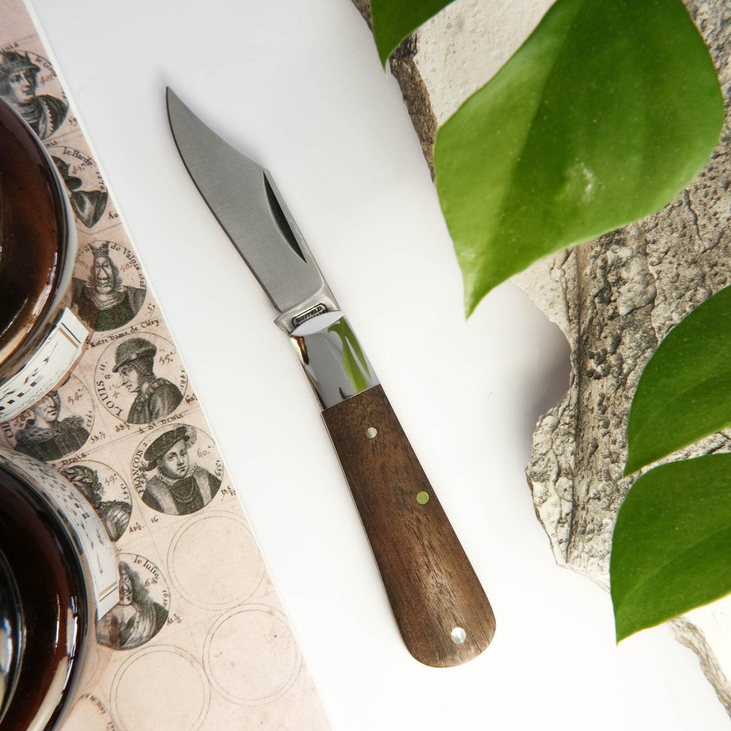 Barlow Clip Point Walnut