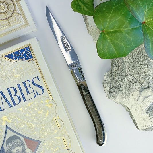 Laguiole Nature Dark Ram Horn