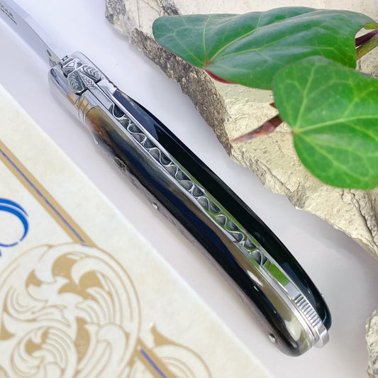 Laguiole Nature Dark Ram Horn