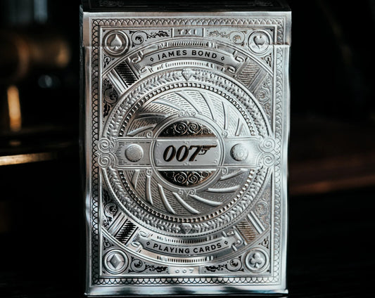 James Bond Silver Edition Playing Cards