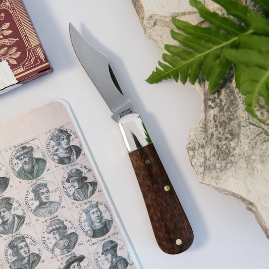 Barlow TWB Clip Point Snakwood