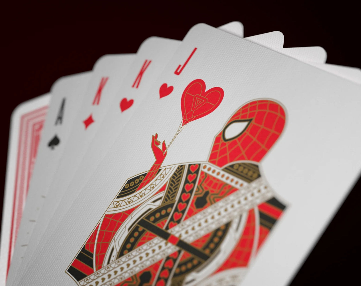 Avengers Playing Cards Red