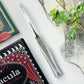 Arthur Wright and Sons pruner pocket knife with stag horn handle spine