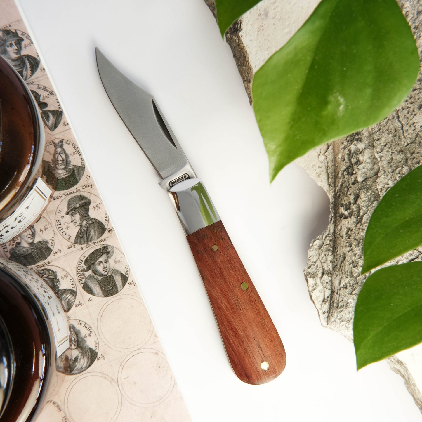 Barlow Clip Point Bubinga