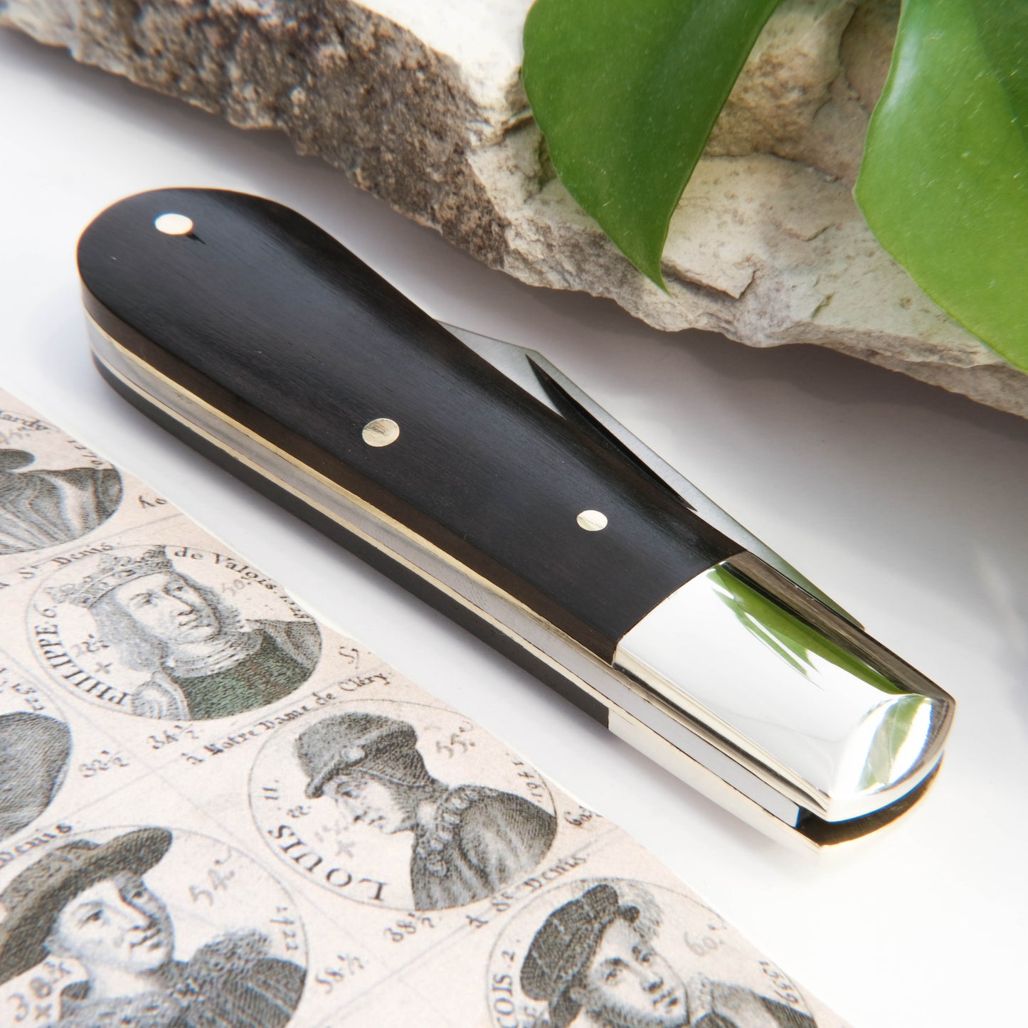 Barlow Clip Point Ebony