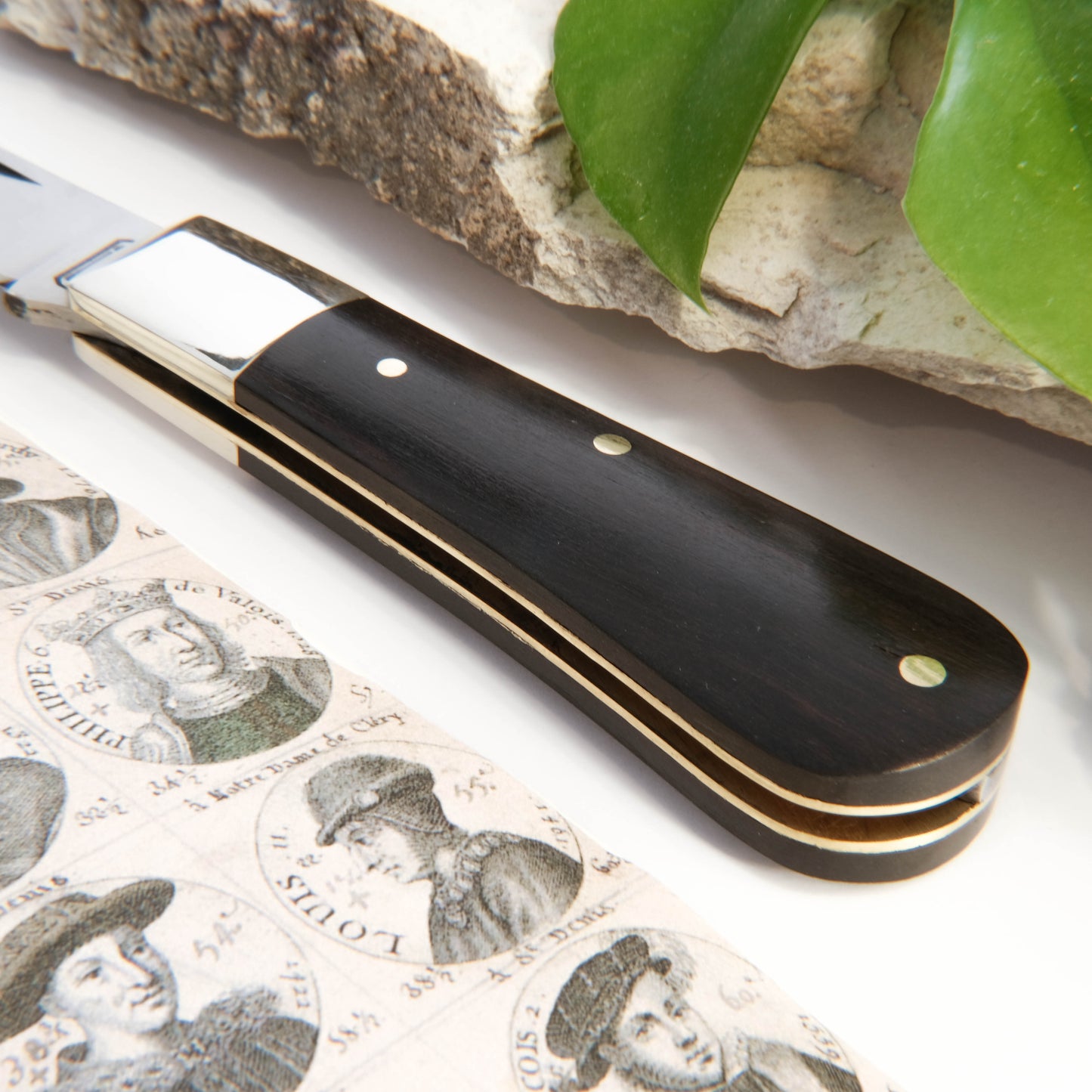 Barlow Clip Point Ebony