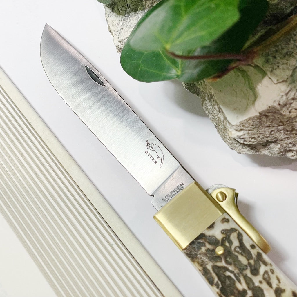 Otter Pocket Knife by Otter-Messer Traditional German Folding Pocket Knife  – Top Shelf Worldwide